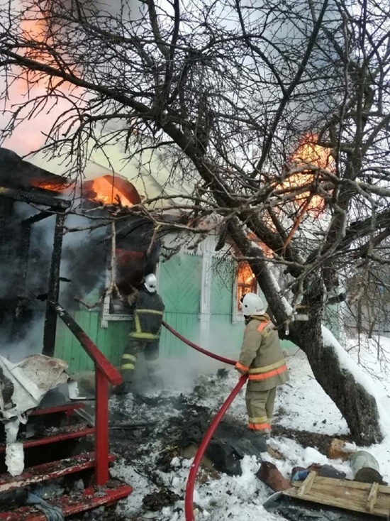 Мужчина сгорел в своем доме в Жуковском районе