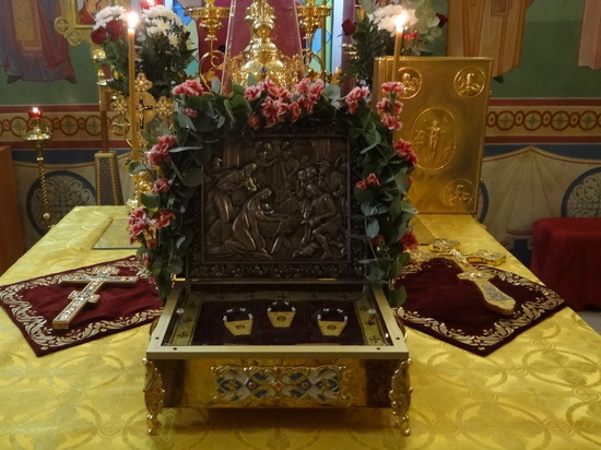 Ковчег с частицей мощей святителя Николая Чудотворца прибудет в Калугу