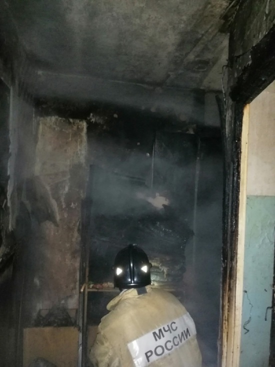 Люди пострадали на пожаре в Кудиново