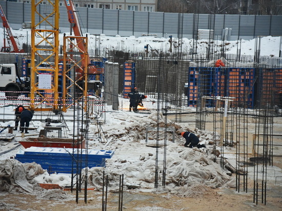 Все идет по плану: строительство Дворца спорта в Калуге продолжается