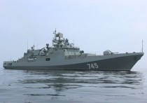 Британский таблоид Daily Express назвал "Третьей мировой войной" появление в Азовском море российского фрегата "Адмирал Григорович" и в целом ситуацию в регионе, обостренную обстановкой в Керченском проливе
