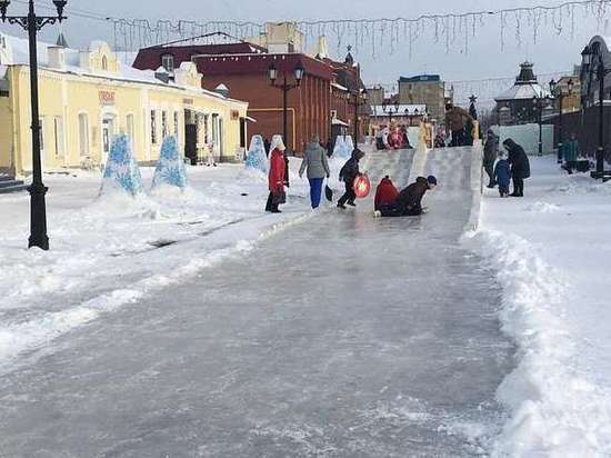 Новогодний городок на «Арбате» сегодня откроют в Барнауле