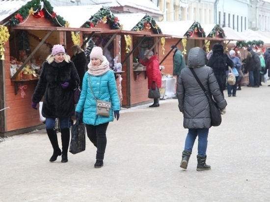 "Рождественский базар" открылся в Калуге