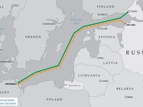 В исключительной экономической зоне Финляндии началось строительство "Северного потока-2"