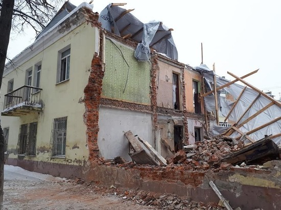 Снос очередного старого здания в Калуге вызвал недовольство жителей