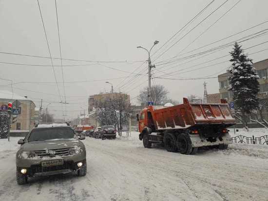 Качество уборки Калуги от снега оценили количеством жалоб