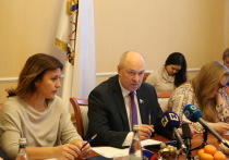 17 декабря председатель Законодательного Собрания Нижегородской области Евгений Лебедев провел пресс-конференцию для региональных средств массовой информации