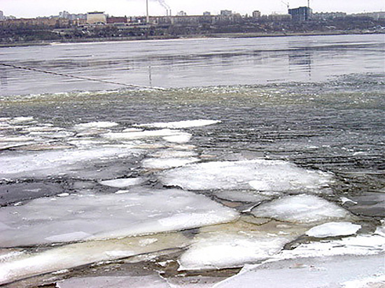 Волгоград ждет ледостав: на реке заметили шугу