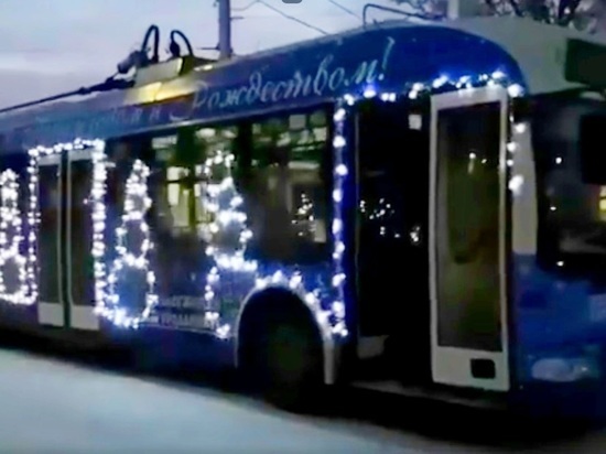В Рождественскую ночь в Калуге пустят троллейбусы