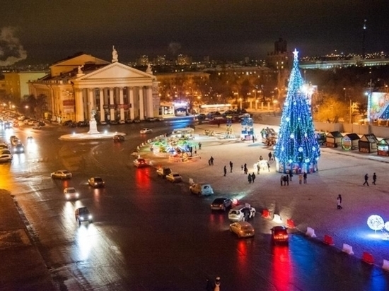 Лаборатория чудес и пешеходный режим ждут центр Волгограда в новогоднюю ночь