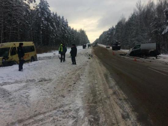 В ДТП со школьным автобусом в Брянской области ранены 8 детей