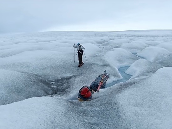 Американский лыжник в одиночку пересек Антарктиду