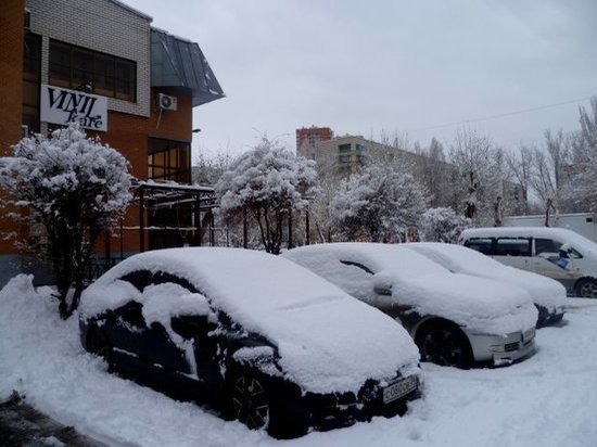 Предновогодние морозы пришли в Волгоград