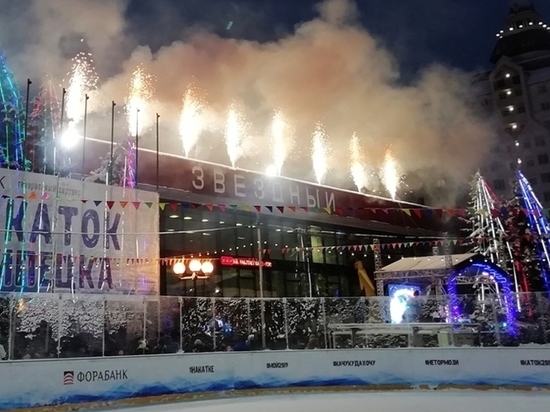 В новогоднюю ночь в девяти районах Липецка пройдут дискотеки на снегу