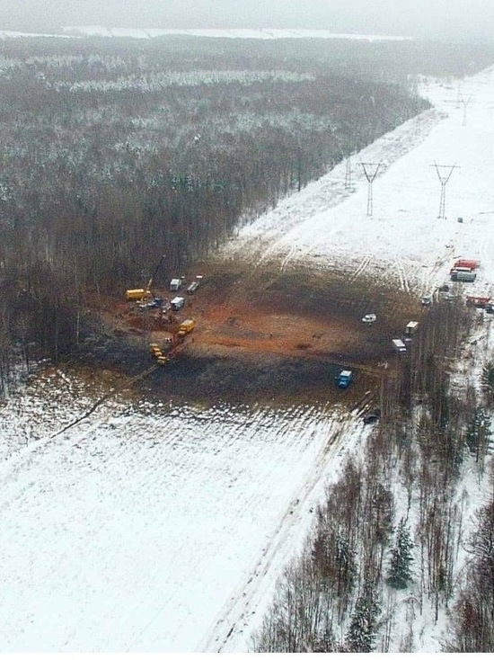 В Сети появились фото последствий в результате аварии на газопроводе в городском округе Серпухов.