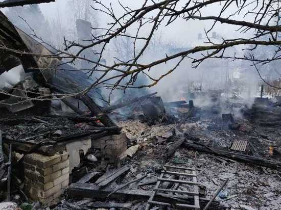 Спасатели нашли обгоревшие останки мужчины, погибшего на пожаре в Тверской области