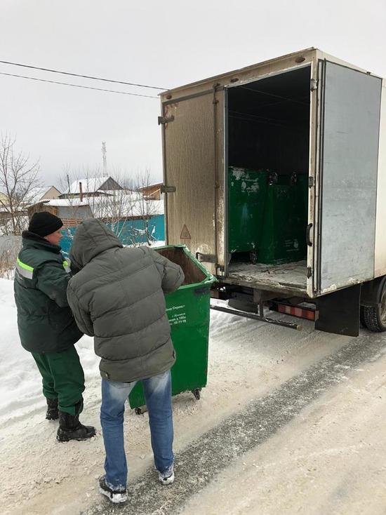 В Як-Бодьинском районе установят 134 мусорных бака