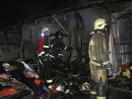 Пожар на «Сельме» в Калининграде локализовали за 20 минут