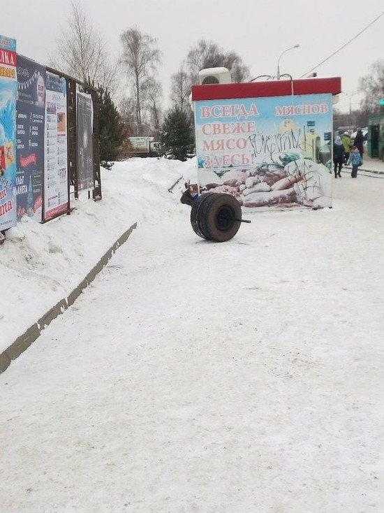 В Рыбинске у автобуса во время движения отвалилось два колеса