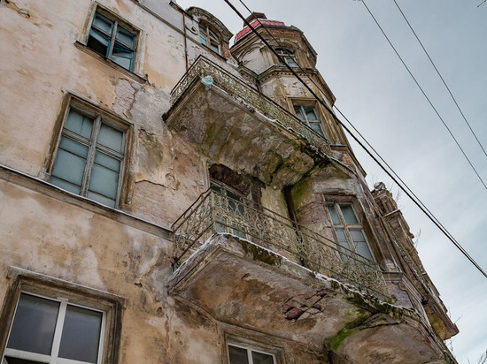 В Советске разрушается  дом в котором родился Армин Мюллер
