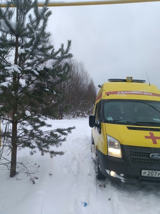 Врачи в Тверской области два километра шли по снегу к самоубийце