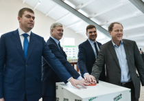 Губернатор Воронежской области Александр Гусев принял участие в запуске сразу четырех молочных комплексов в двух муниципальных районах