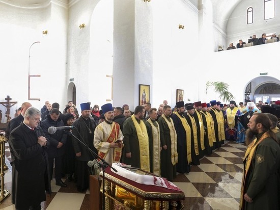 Путин: создание новой украинской православной церкви – это проект политический