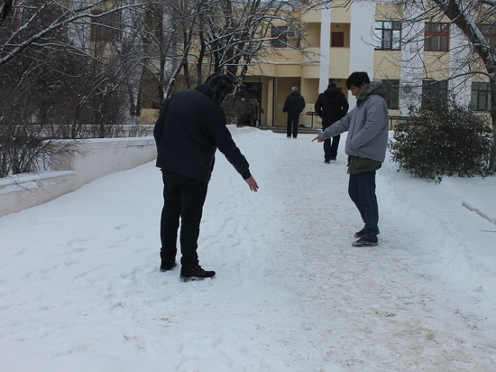 Активисты ОНФ в Калмыкии провели мониторинг качества уборки снега