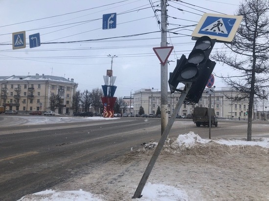 На площади Гагарина отключились «регулировщики»