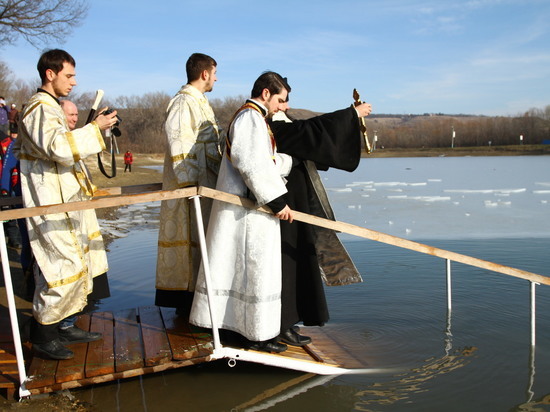 В крещенских купаниях примут участие около 100 тысяч кубанцев