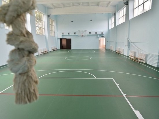 В прошлом году на Кубани отремонтировали 36 школьных спортзалов