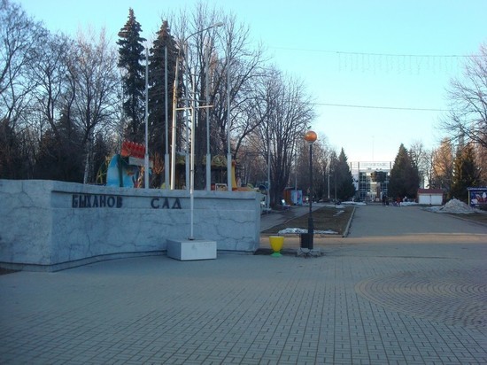 Парк «Быханов сад» в Липецке преобразится уже к сентябрю