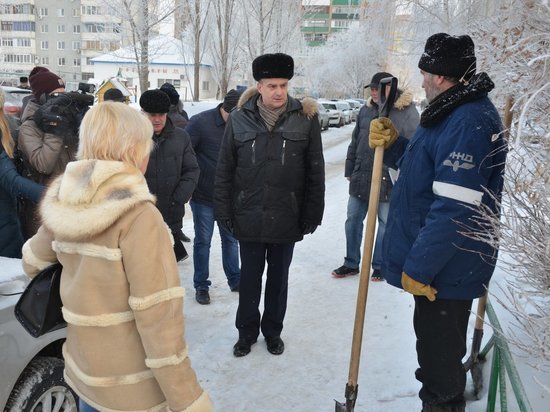 Мэр Оренбурга лично проверил, как убирают снег