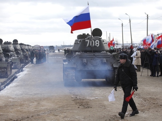 Знаменитые боемашины прошли парадом