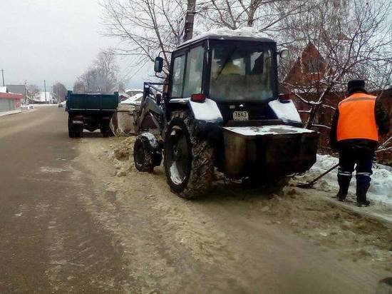  В Тамбове на расчистку дорог после снегопада вышло 89 единиц техники