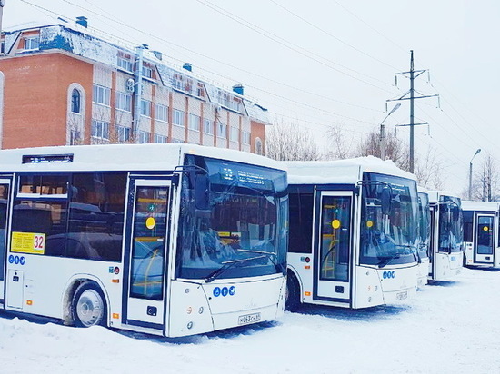 На маршрут № 32 в Чебоксарах вышли автобусы средней вместимости