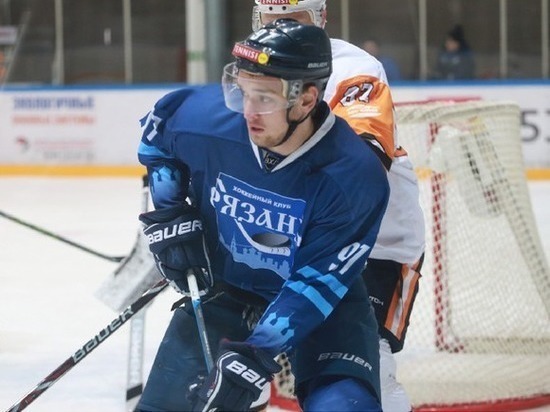 Рязанские хоккеисты одержали победу в игре Чемпионата ВХЛ