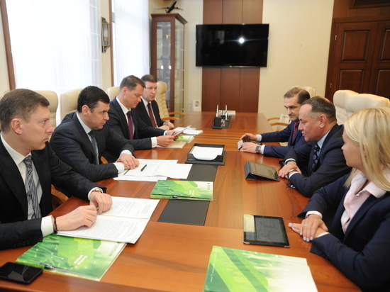 Губернатор и председатель Среднерусского банка ПАО Сбербанк обсудили вопросы развития сотрудничества