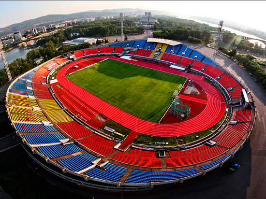 На Центральном стадионе в Красноярске может появится крыша
