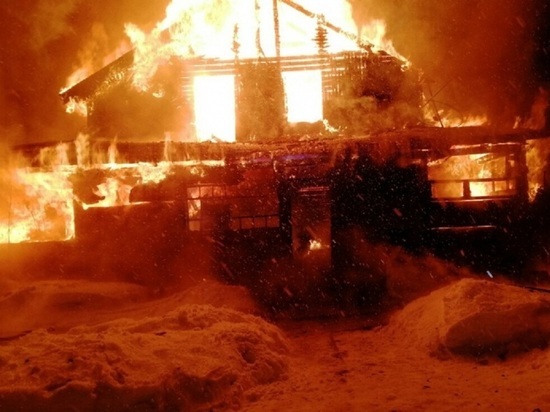 Новодвинские пожарные вынесли из огня лежачую бабушку и спасли кур