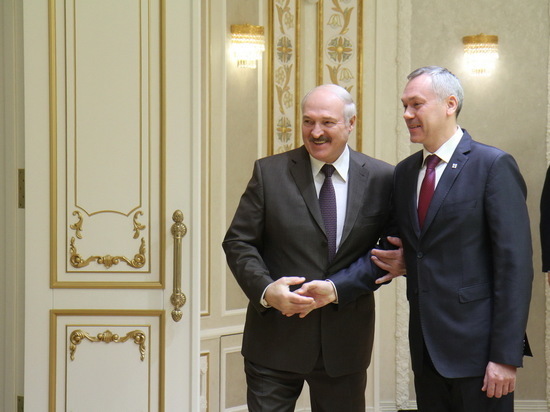 Новосибирский губернатор встретился с президентом Беларуси Лукашенко Новосибирский губернатор встретился с президентом Беларуси Лукашенко
