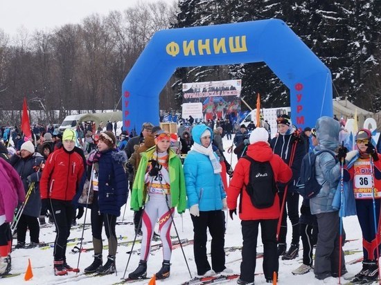 В Ивановской области проходят лыжные соревнования «Фурмановская лыжня»