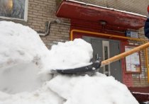 После того, как глава города назвал недопустимой ситуацию, в которой педагогов отправили на мороз убирать снег, двор возле школы почистили ученики