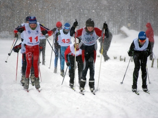 Более 300 тамбовчан приняли участие в "Динамовской лыжне"