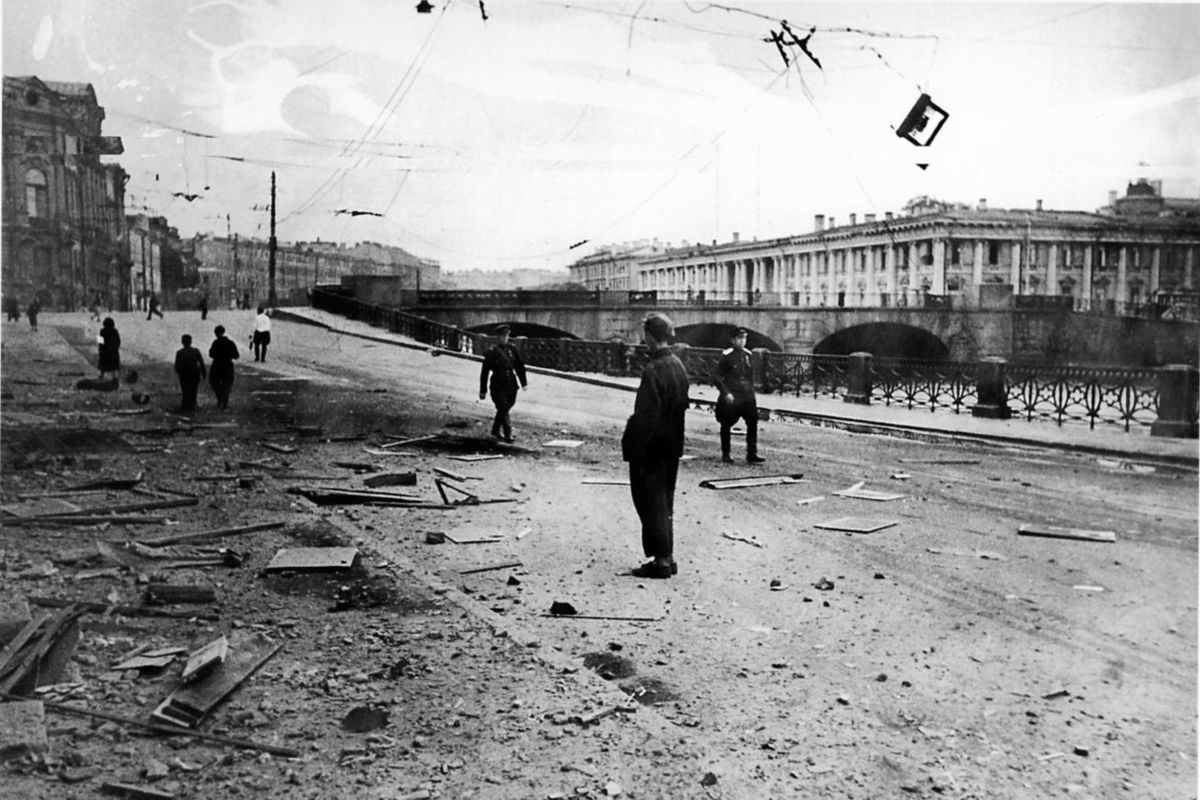 Ленинград в годы войны фото