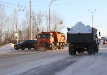 Кемеровские дорожники вывезли из города 1,1 млн кубометров снега, что в два раза больше прошлогодних показателей