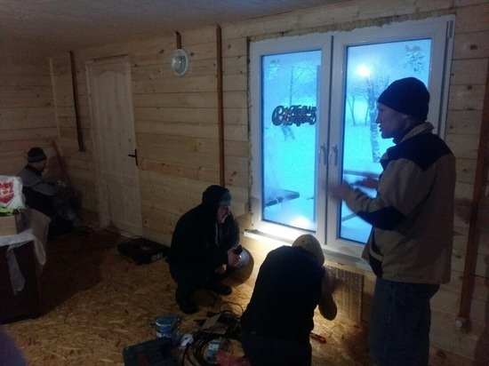 В Калининграде на озере Шенфлиз появился домик для «моржей»