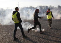 На акции профсоюзов CGT в Париже произошли серьезные беспорядки