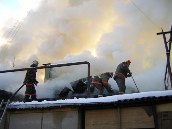 В Тамбове пожарные отстояли два дома