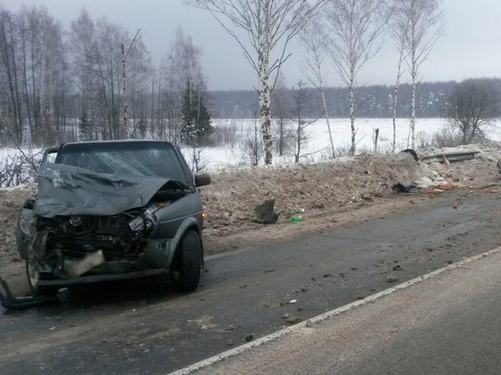 Двое пассажиров в аварии на трассе Кострома – Иваново получили серьезные травмы
